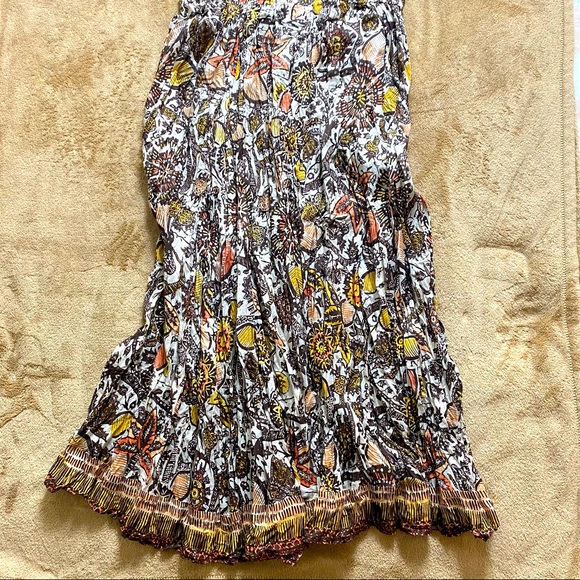 Nic + Zoe Boho Crinkle Midi Skirt - Picture 2 of 5